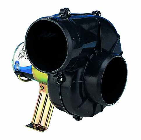 Jabsco motorrums ventillator flexmont. 12v 7,1m3/min