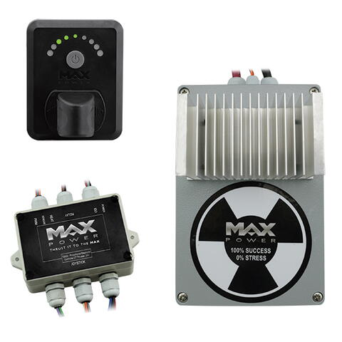 MAX POWER Proportionales elektronisches System Kit für Bugstrahlruder