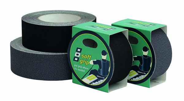 PSP Soft Grip Tape – Anti-Rutsch-Band schwarz 50 mm x 4 m