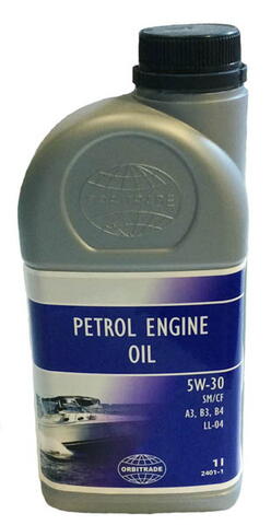 Benzin Motorolie 5W-30, helsyntetisk