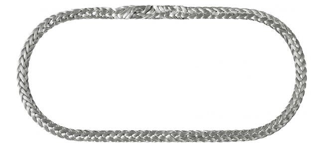 Liros D-Loop sølvgrå 4 mm