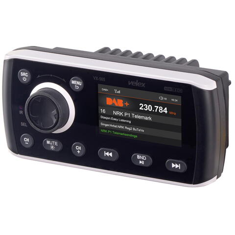 Velex Marineradio DAB+/FM, Bluetooth, Fernbedienung 4x45W