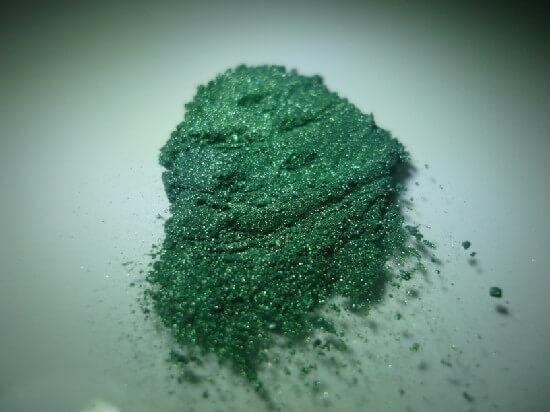 Metallisches Pigment Schwarzgrün 25 Gramm
