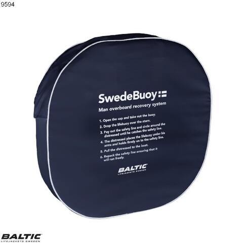 Aufblasbare Schwimmweste mit Swedebooy-Abdeckung