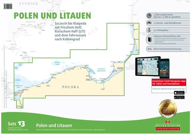 Kartensatz 13 Polen und Litauen