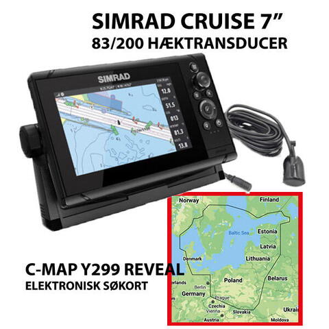 simrad cruise map card