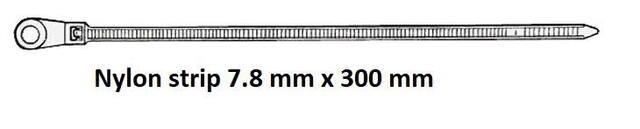 Nylonstreifen 7,8 mm x 300 mm
