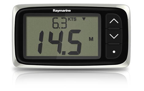 i40-Instrumentenanzeige Raymarine – Geschwindigkeit, Tiefe, Wind, Bi-Data