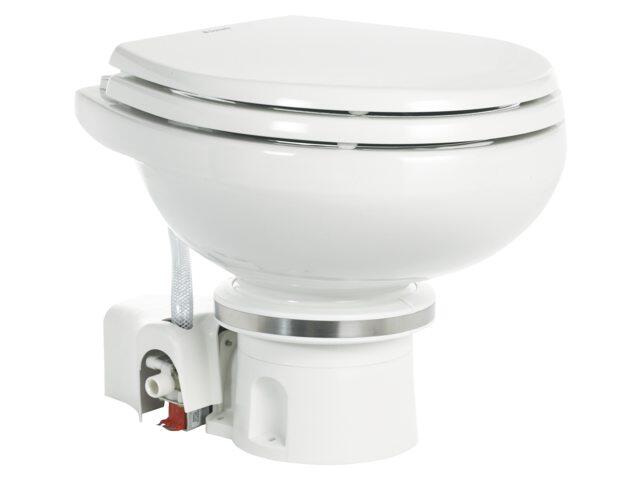 Dometic Masterflush MF 7220/7260 Toilette für Salzwasser oder Süßwasser 12 V – niedriges Modell