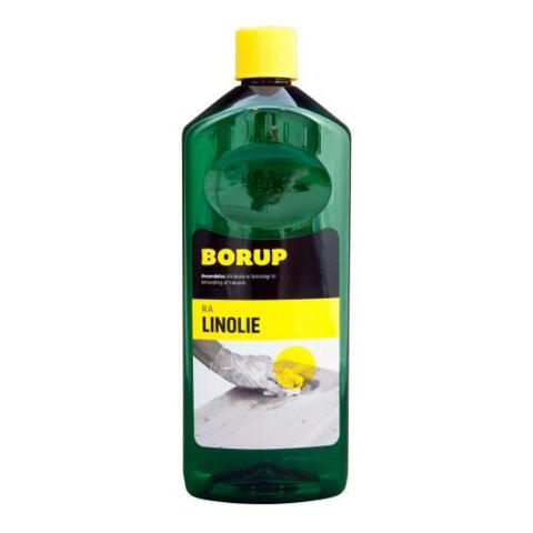 Rohes Leinöl von Borup. Dose mit 1 Liter