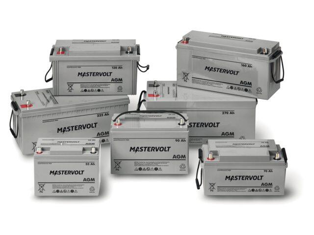AGM Batteri MASTERVOLT - Flere varianter!
