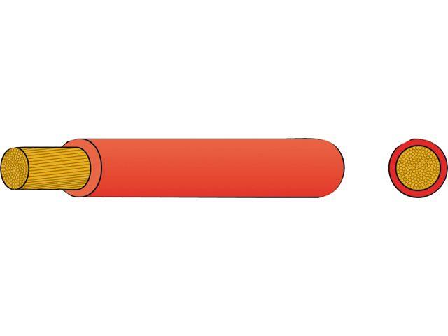 Oceanflex Batterikabel isoleret 16 mm² rød 10m