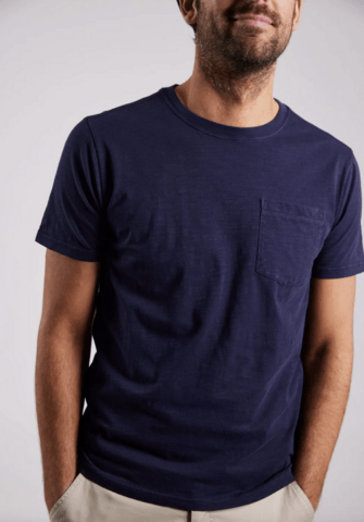 Herren-T-Shirt Navy Outwashed SABAGO – Weitere Größen!