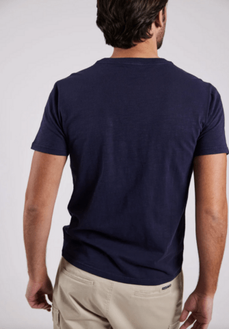 Herren-T-Shirt Navy Outwashed SABAGO – Weitere Größen!