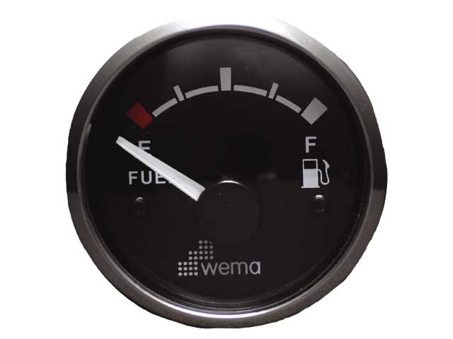 Wema Silver Tankanzeige für Kraftstoff