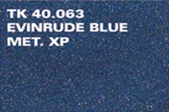 Motor maling til  Evinrude blå XP