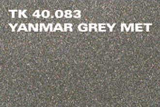 Motorfarbe für Yanmar-Graumetall
