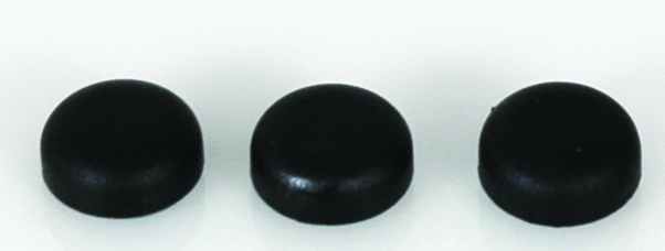 Pyntehoved sort ø 4,8 - 6,0mm, pose med 50stk.