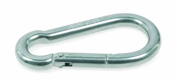 Karabiner Edelstahl 50mm.