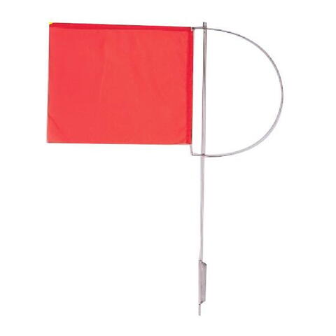 Windfahne rote Fahne 195mm