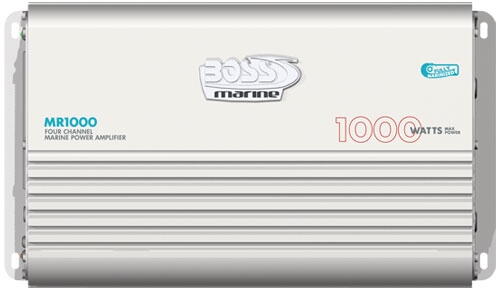 Boss MR1000 4-Channel marine power amplifier