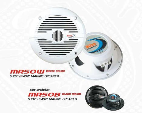 Boss MR50: 5.25” 2-Way Marine Speaker