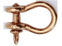 SHACKLE COPPER BOW 5 MM
