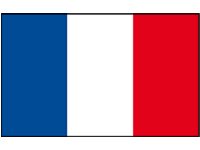 FRANCE FLAG 30X45