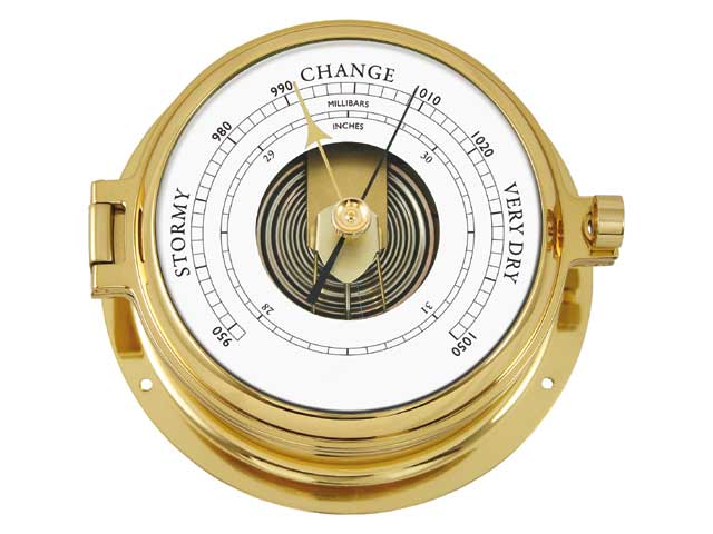Maritimes Barometer Ø 160 mm