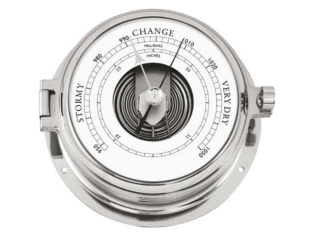 Maritimes Barometer Ø 160 mm