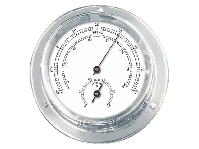 Schiffsthermometer / Hygrometer 110 mm