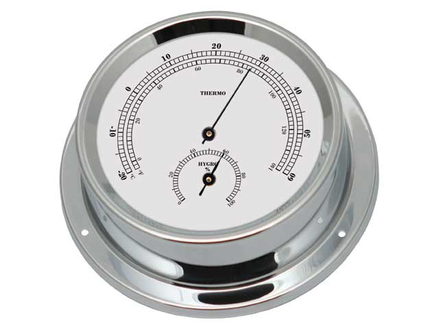 Maritimes Thermometer / Hygrometer Ø 125 mm