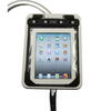 MarinePod iPad-Halterung mit OverBoard-Gehäuse und Edelstahlrohrhalterung