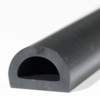 D-Kotflügel EPDM schwarz 22 x 40 mm