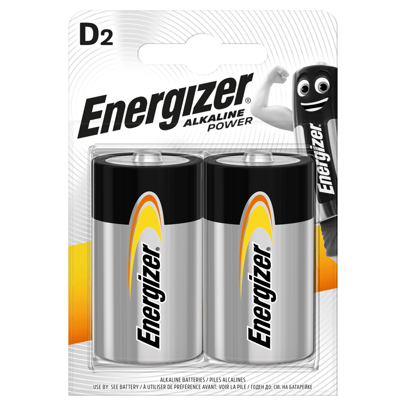Batterier D ENERGIZER -