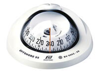 Plastimo kompas, offshore 75 fås i sort eller hvid