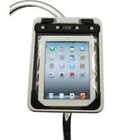 MarinePod iPad holder med OverBoard Etui og Rustfrit rørbeslag