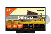 TV Lenco 24'' Smart med indbygget DVD -12V/230V